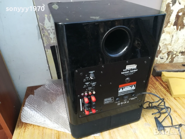 SUB-TS11 HARMAN/KARDON SUBWOOFER-ВНОС SWISS 0110251458, снимка 5 - Тонколони - 51908197