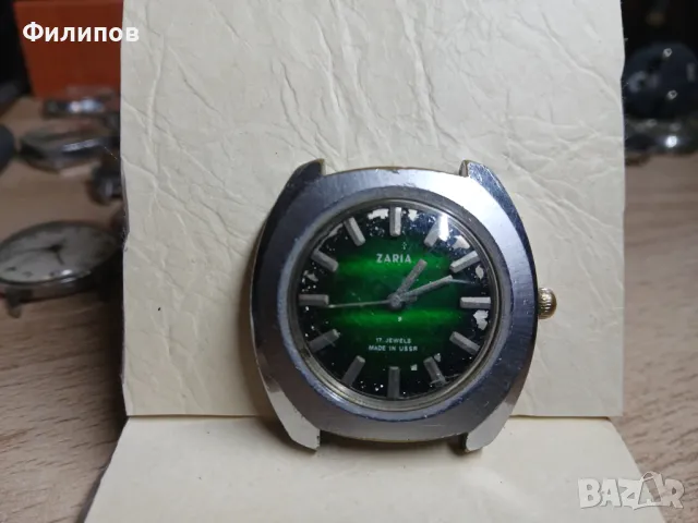 "заря" руски механичен часовник- работи