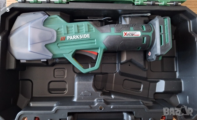 акумулаторна лозарска ножица 20В на Парксайд Parkside 20V PAAS 20V B1