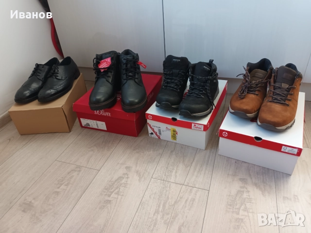 Josef Seibel, Rieker и s.Oliver  страхотни зимни обувки от естествена кожа , снимка 2 - Мъжки боти - 52712056
