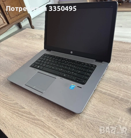 HP Elitebook 850 -процесор i7 vpro,  12RAM , , снимка 4 - Лаптопи за дома - 53672426