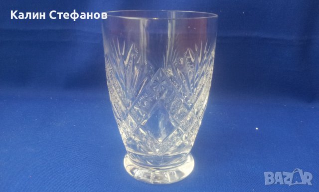 Кристални чаши за безлкохолно, гравюра, 5 бр , снимка 7 - Чаши - 40379842