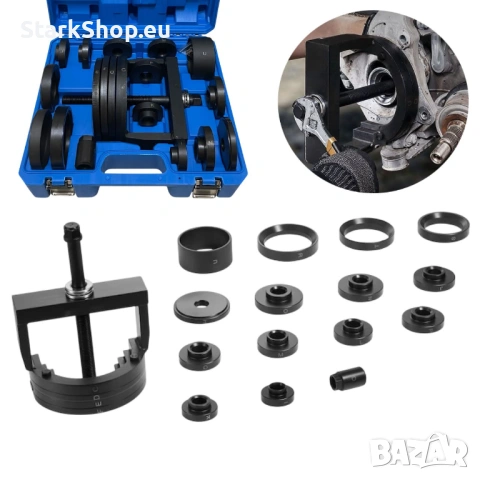 Комплект за монтаж и демонтаж на главини,лагери и тампони, HAWEK , HW-1192