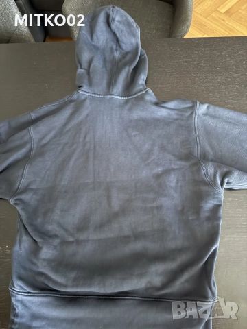 Оригинален STONE ISLAND суитчет, син цвят, М размер, снимка 3 - Суичъри - 56068808