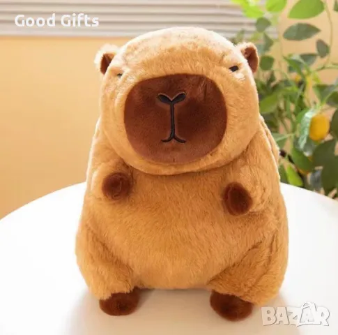 Термо плюшена играчка Капибара против колики, менструални болки и мускулни болки, снимка 7 - Плюшени играчки - 49147677