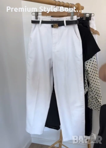 колан от естествена кожа в кутия 2см miu miu 