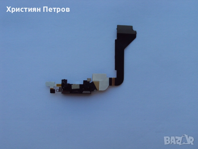 Лентов кабел + захранване + микрофон + iPhone 4, снимка 4 - Резервни части за телефони - 52126045