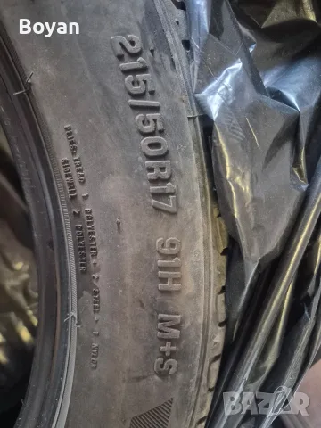 гуми M+S 215 / 50 / R 17, снимка 2 - Гуми и джанти - 56257835