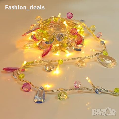 Нови феерични светлини за спалня 3м.30 светодиода топло бяло/Декорация Дом, снимка 9 - Други - 41394715