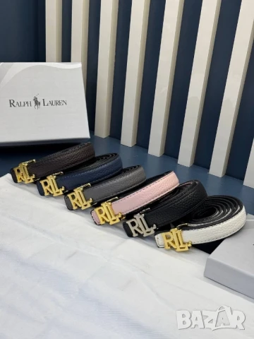 колани от естествена кожа в кутия Ralph laurent fendi , снимка 2 - Колани - 50571461