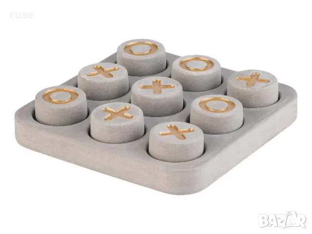 НОВИ! Морски шах Табло за игра Tic-tac-toe цимент, снимка 5 - Образователни игри - 49786291