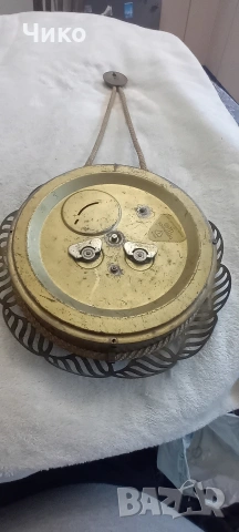 Немски стенен бронзов часовник , снимка 18 - Антикварни и старинни предмети - 53061608