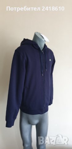 Lacoste Sport Full Zip Hoodie Mens Size 3 - S НОВО! ОРИГИНАЛ! Мъжка Качулка с цял цип!, снимка 7 - Спортни дрехи, екипи - 42640127