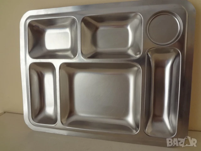 Поднос за хранене- тип войнишки, снимка 5 - Аксесоари за кухня - 51144160