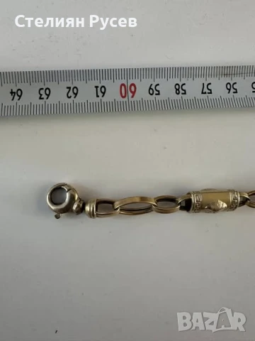 30.58гр 63см мъжки златен ланец версаче / златно колие / синджир / ланец / злато / златен / GOLD 585, снимка 7 - Колиета, медальони, синджири - 50945139