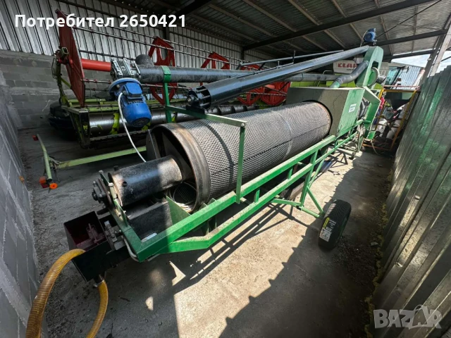 Машина за семечистене и обеззаразяване на семена, снимка 4 - Селскостопанска техника - 50712888