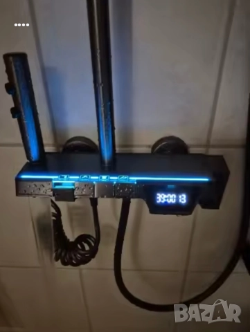 Душ колона, душ система, саморегулиране на термостат, LED, стенен монт, снимка 4 - Други стоки за дома - 52614628