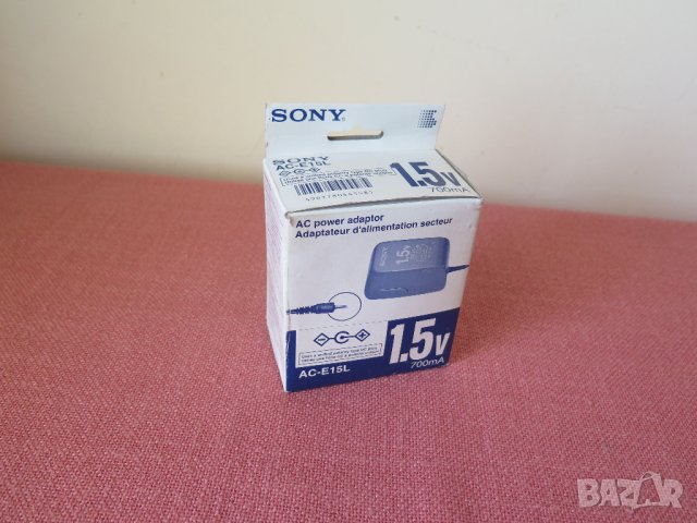 нов,Sony AC-E15L Output: 1,5V-700mA.Адаптер, снимка 8 - Други - 41060556