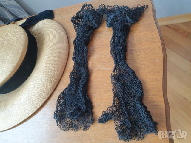 Стара ретро шапка със стари плетени ръкавици, снимка 7 - Антикварни и старинни предмети - 41067835