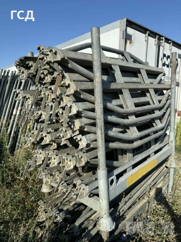 Ново поцинковано рамково скеле 1000кв. , снимка 7 - Строителни материали - 53023337