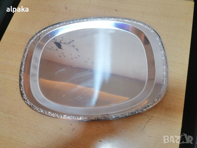 Продавам немски марков поднос WFM, алпака, снимка 2 - Други - 44657573