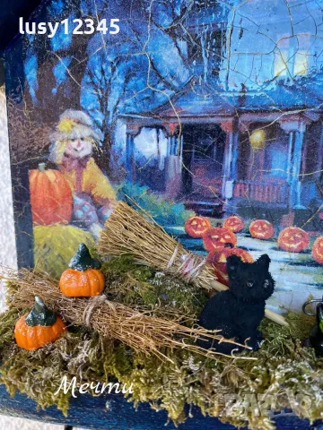 Къщичка-Хелоуин! 🎃👻🎃, снимка 4 - Декорация за дома - 56366968