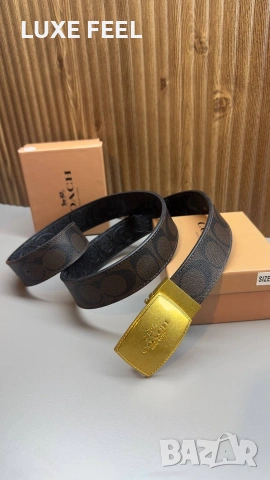 COACH ⚜️Дамски Колани , снимка 4 - Колани - 53498008