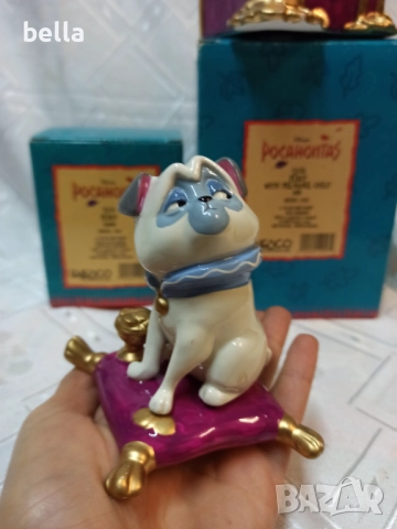 3 НОВИ ПОРЦЕЛАНОВИ ФИГУРИ НА УОЛТ ДИСНИ,МИКИ МАУС И ПЪРСИ ОТ ПОКАХОНТАС, снимка 13 - Антикварни и старинни предмети - 52018415