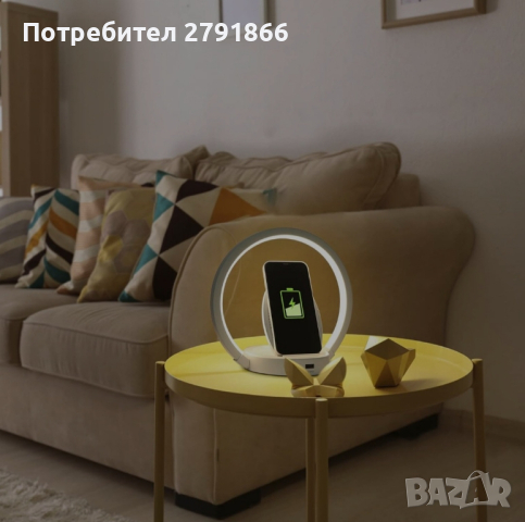 Neoglint LED нощна лампа с   функция за зареждане на IP-Hone и S-Amsung P-Hone, снимка 4 - Лед осветление - 44772950