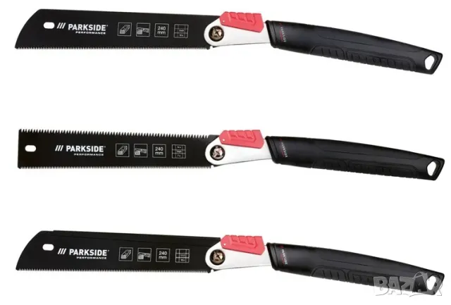 Професионален японски сгъваем нож/трион Parkside Performance 