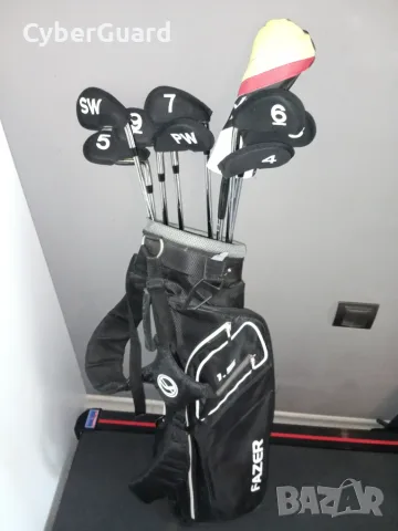 Продавам комплект голф стикове Fazer XR2 – Irons + SW + Hybrid + голф чанта, снимка 2 - Голф - 55959518