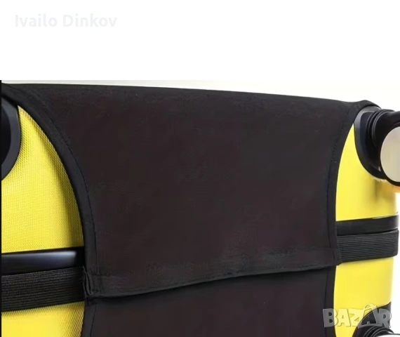 Защитен калъф за куфар, размер L (до 70-29-50cm), черен, снимка 4 - Други стоки за дома - 53822896