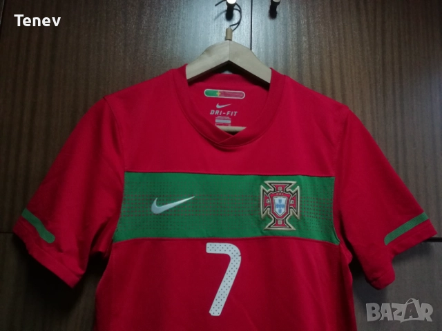 Portugal Cristiano Ronaldo Nike оригинална тениска фланелка Роналдо Португалия екип , снимка 4 - Тениски - 52921004