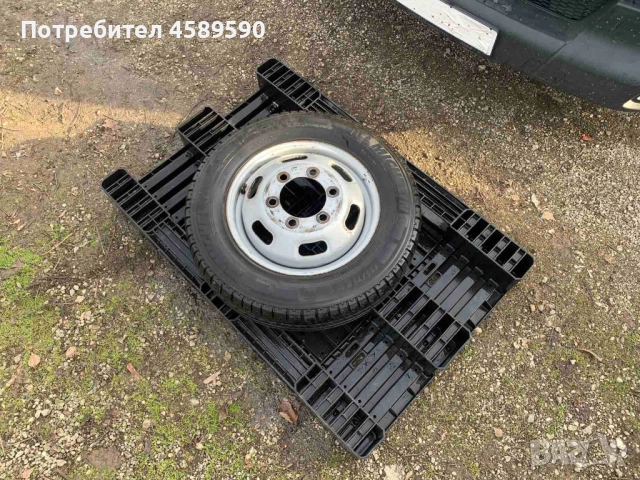 Резервна гума Michelin+джанта 16цола 6x170 ET115 за ДВОЙНИ ГУМИ Iveco Daily(2006-2025), снимка 3 - Гуми и джанти - 52826193