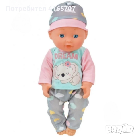 Кукла Baby Doll с аксесоари за хранене – Забавление и грижа за малката мама