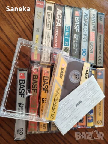 AGFA,BASF,Scotch,PHILIPS,UNIVERSUM, 60,90,120, снимка 5 - Аудио касети - 36153372
