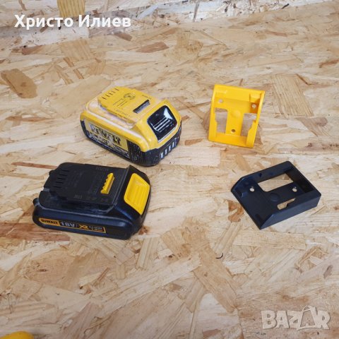 Milwaukee Държач Стойка за Стена за Акумулаторна Батерия 18V 6бр, снимка 4 - Други инструменти - 39378861