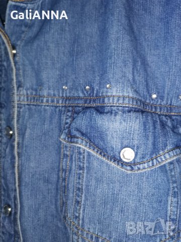 СТРАХОТНА ДЪНКОВА РИЗА С КАМЪЧЕТА 2XL, снимка 4 - Ризи - 44488427