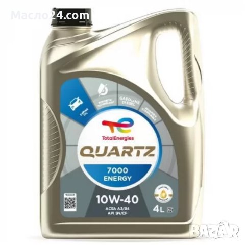 Двигателно масло Total Quartz 7000 DIESEL 10W40 4L, снимка 1 - Части - 41773152