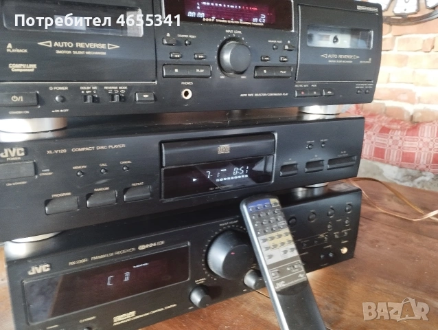 jvc сет , снимка 2 - Аудиосистеми - 53646455
