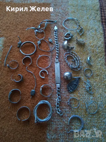 100 грама сребърни накити за поправка за реставрация за части или материал 50660, снимка 3 - Колиета, медальони, синджири - 50243043