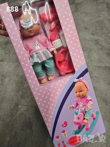 кукла бебе с аксесоари, снимка 2 - Кукли - 53512527