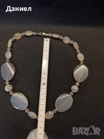 Красив гердан с камъни, снимка 5 - Колиета, медальони, синджири - 51942812