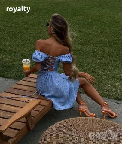 Дамска рокля Два цвята , снимка 2 - Рокли - 49726507