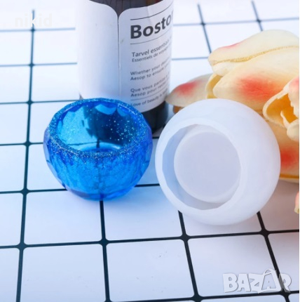 3d различни Купа купичка саксия ваза релефна силиконов молд форма гипс шоколад смола кашпа кашпи, снимка 7 - Форми - 32783908