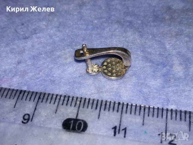 СКЪПОЦЕННА с ИСКРЯЩИ ЦИРКОНИ СРЕБЪРНА БЕЛ ЕПОК ОБЕЦА СРЕБРО 925 с АНГЛИЙСКО ЗАКОПЧАВАНЕ 38236, снимка 11 - Обеци - 40933161