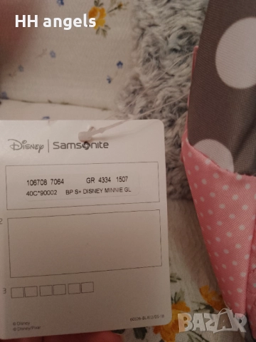 SAMSONITE BACKPACK S+ DISNEY нова раничка с етикети, снимка 5 - Раници - 52682359