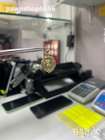 Златна висулка 14 карата, снимка 6 - Колиета, медальони, синджири - 53081865