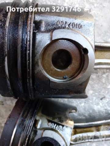 Бутала с биели 4броя 70лв за Опел Зафира фейслифт 2004г 2.0 дизел 101к.с, снимка 6 - Части - 50536472