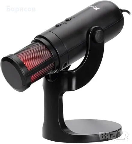 Геймърски USB микрофон Xtrike Me XMC-03 с RGB подсветка, снимка 4 - Микрофони - 55948634
